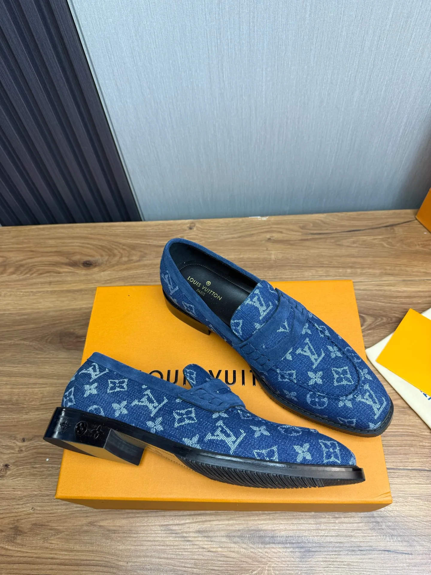 Factory 720💰 LV. Men's business casual leather shoes, all made of imported original brand leather, just to create a more comfortable wearing experience, original non-slip and wear-resistant outsole ✔️16-45 (38.45 non-refundable)